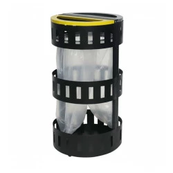 Poubelle de tri double compartiment