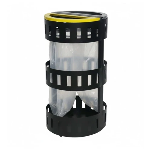 Poubelle de tri double compartiment