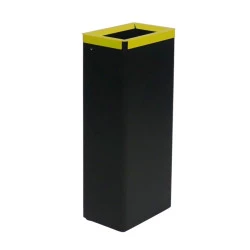 Poubelle de tri sélectif en acier