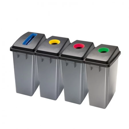 Poubelle de tri sélectif en plastique, Poubelles de tri sélectif