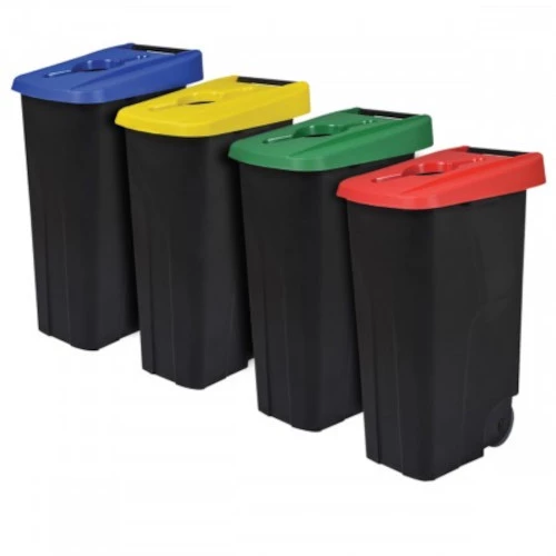 Poubelles de tri sélectif, Extérieur et Intérieur