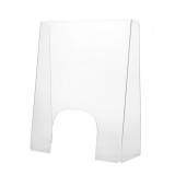 Vitrine de protection pour accueil