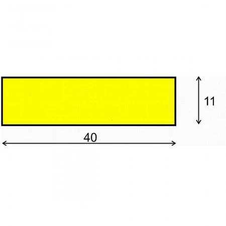 Profilé antichoc rectangulaire Profilé antichoc rectangulaire