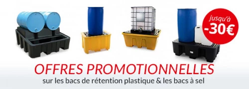 Promo bacs de rétention