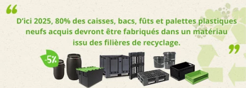 Promo plastique recyclé