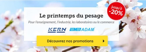 Promo printemps pesage