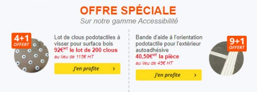 Promo sur l'accessibilité