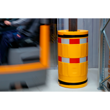 Butoir de protection pour pilier en polyéthylène photo Butoir de protection pour pilier en polyéthylène photo