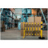 Barrière extensible avec socle mobile Barrière extensible avec socle mobile