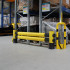 Glissière à mémoire de forme en polyéthylène pour rayonnage Glissière à mémoire de forme en polyéthylène pour rayonnage