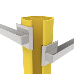 Jeu de 2 outils de montage de protection de rayonnage