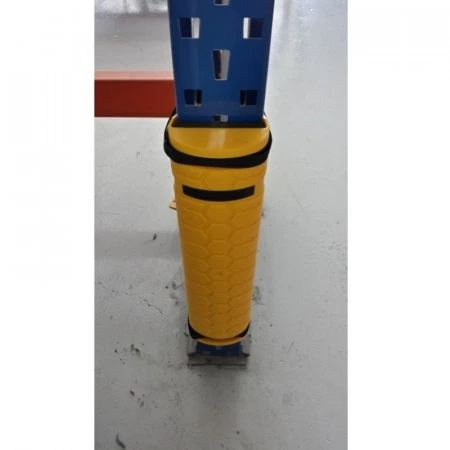 Protection de poteau rigide pour rayonnage et rack à palettes. Tarifs dégressifs Protection de poteau rigide pour rayonnage et rack à palettes. Tarifs dégressifs