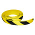 Rouleau adhésif de protection de rayonnage. Coloris jaune et noir. Rouleau de 5 m. Modèle à plat Rouleau adhésif de protection de rayonnage. Coloris jaune et noir. Rouleau de 5 m. Modèle à plat