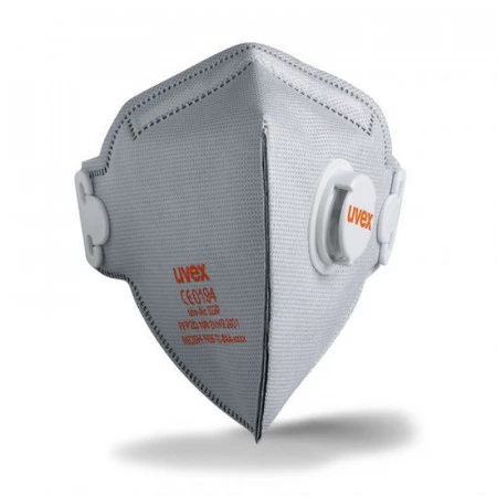 Masque FFP2 pliable avec soupape et filtre carbone Masque FFP2 pliable avec soupape et filtre carbone