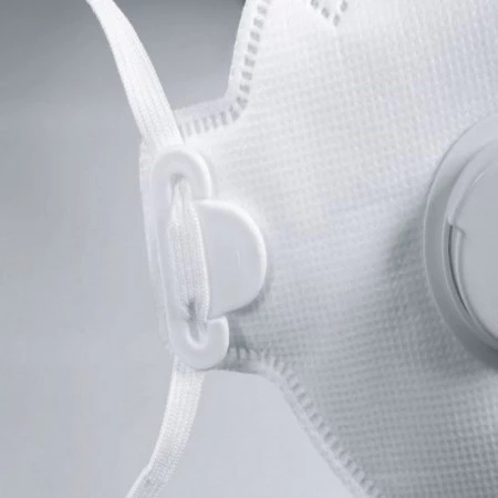 Masque FFP2 pliable avec soupape et filtre carbone, Protection  respiratoire