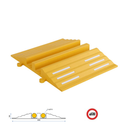 Gaine de protection pour câbles et tuyaux emboîtable Gaine de protection pour câbles et tuyaux emboîtable
