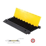 Passe-câble modulaire 5 canaux avec couvercle Passe-câble modulaire 5 canaux avec couvercle