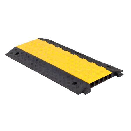 Passe-câble modulaire 5 canaux avec couvercle Passe-câble modulaire 5 canaux avec couvercle