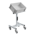 W020020011 - Support bacs Europe SRI réglable en hauteur et tablette inclinable 3 positions - Lxlxh 610x410x630-910 mm - Coloris Gris Clair RAL 7035 W020020011 - Support bacs Europe SRI réglable en hauteur et tablette inclinable 3 positions - Lxlxh 610x410x630-910 mm - Coloris Gris Clair RAL 7035