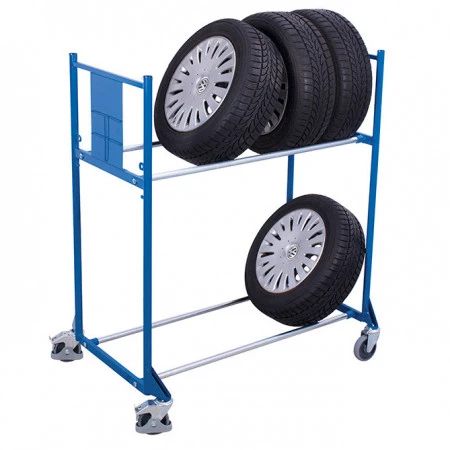 Chariot ou rack pour pneus