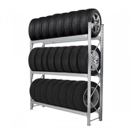 Rack à pneus charges lourdes - Simple face