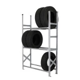Rack à pneus mi-lourd - Simple face Rack à pneus mi-lourd - Simple face