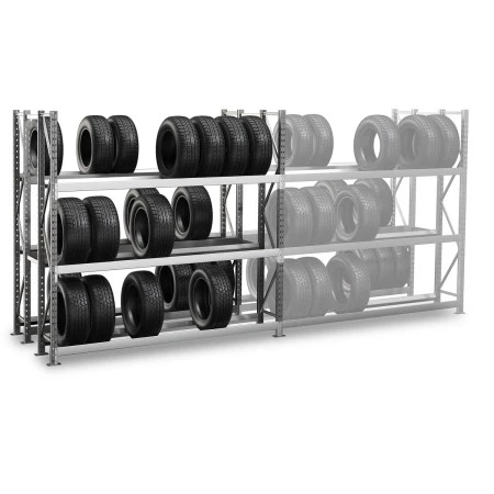 Rack à pneus VL - Double profondeur Rack à pneus VL - Double profondeur