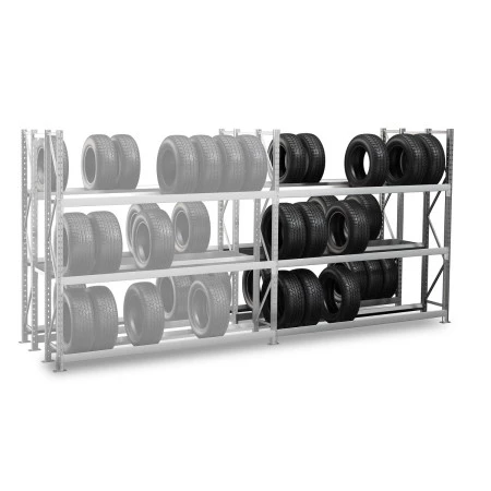 Rack à pneus VL - Double profondeur Rack à pneus VL - Double profondeur