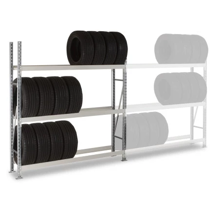 Rayonnage départ - Rack à pneus Rayonnage départ - Rack à pneus