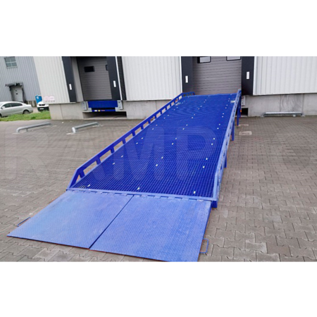 Rampe de chargement fixe rabattable