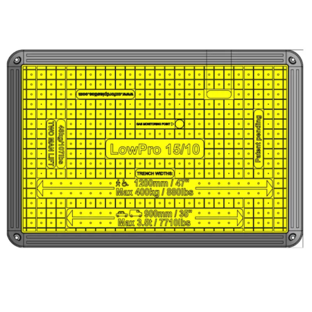 Plaque de franchissement pour piétons et véhicules Plaque de franchissement pour piétons et véhicules