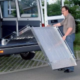 Rampe de chargement repliable 2 parties Rampe de chargement repliable 2 parties