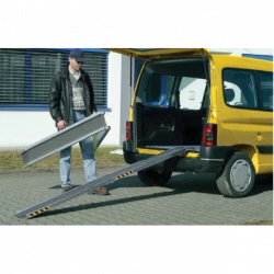 Rampes de chargement alu avec grip antidérapant