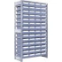 Rayonnage à tablettes équipés de 56 bacs RK Rayonnage à tablettes équipés de 56 bacs RK