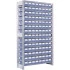 Rayonnage à tablettes équipés de 112 bacs RK Rayonnage à tablettes équipés de 112 bacs RK