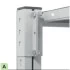 Montant du rayonnage porte-bacs Montant du rayonnage porte-bacs