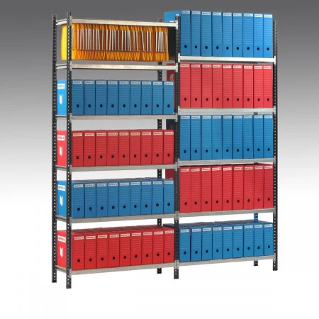 Rayonnage archive hauteur 2000 mm pour classeurs Rayonnage archive hauteur 2000 mm pour classeurs