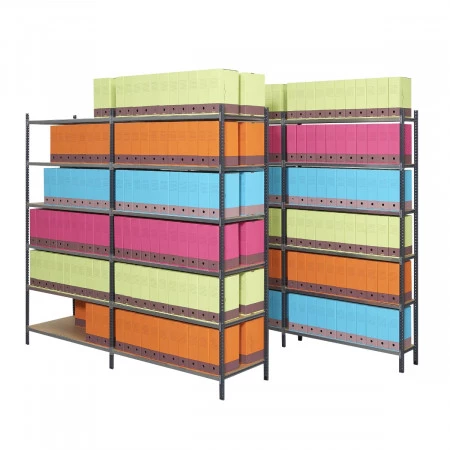 Rayonnage archive hauteur 2000 mm pour caisses archives hauteur 2000 mm Rayonnage archive hauteur 2000 mm pour caisses archives hauteur 2000 mm