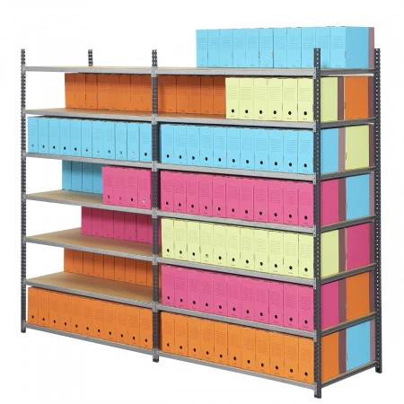 Rayonnage archive tubulaire double face Rayonnage archive tubulaire double face