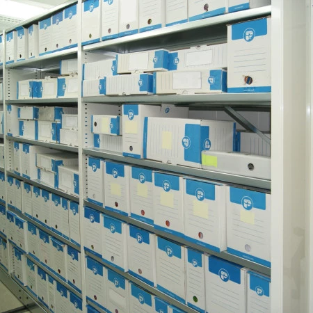 Rayonnage métallique pour la conservation des archives Rayonnage métallique pour la conservation des archives