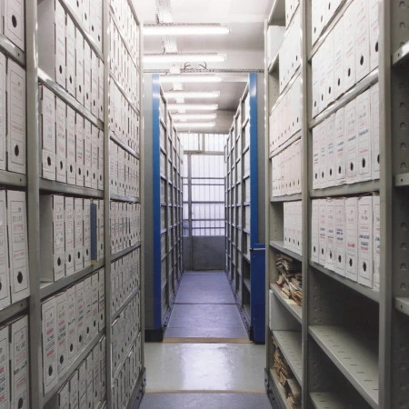 Rayonnage métallique spécial conservation des archives Rayonnage métallique spécial conservation des archives