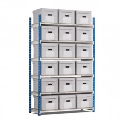 Rayonnage pour caisses archives