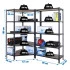 Pack 2 rayonnages avec une étagère d'angle Pack 2 rayonnages avec une étagère d'angle