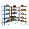 Pack 3 rayonnages avec une étagère d'angle