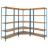 Lot de 3 rayonnages : échelles bleues, lisses oranges Lot de 3 rayonnages : échelles bleues, lisses oranges