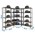 Pack 3 rayonnages avec une étagère d'angle Pack 3 rayonnages avec une étagère d'angle
