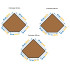 Rayonnage d'angle de 5 niveaux Rayonnage d'angle de 5 niveaux