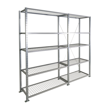KARAT Étagère De Rangement Lourde Yukon Rivet - Rayonnage En Acier Avec