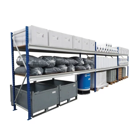 Rayonnage industriel polyvalent - Hauteur 2500 mm Rayonnage industriel polyvalent - Hauteur 2500 mm