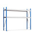 Rayonnage mi-lourd de Hauteur 3000 mm sur 2 niveaux Rayonnage mi-lourd de Hauteur 3000 mm sur 2 niveaux